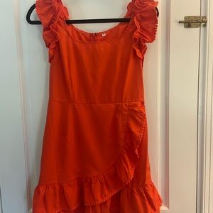 Orange Dress